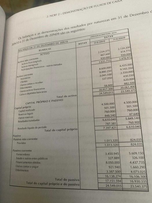 livro SNC sistema de normalização contabilistica