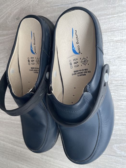 Sapatos / Socas de Trabalho WOCKs Nursingcare em Pele 38