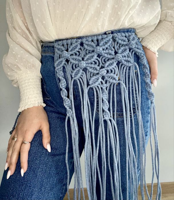 Макраме пояс ,ручна робота