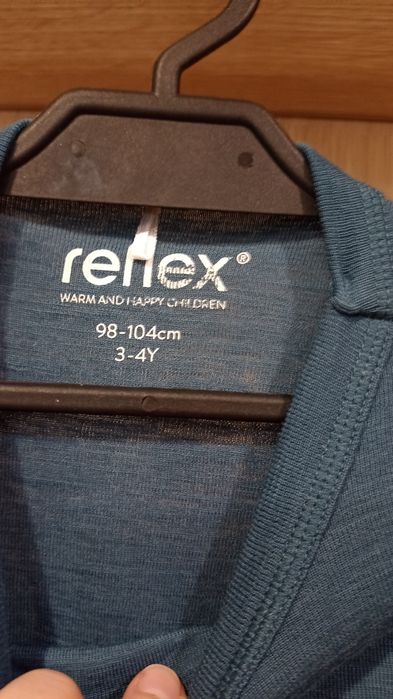 Bluzka koszulka termiczna wełniana, Merino Wool wełna Reflex 98/104