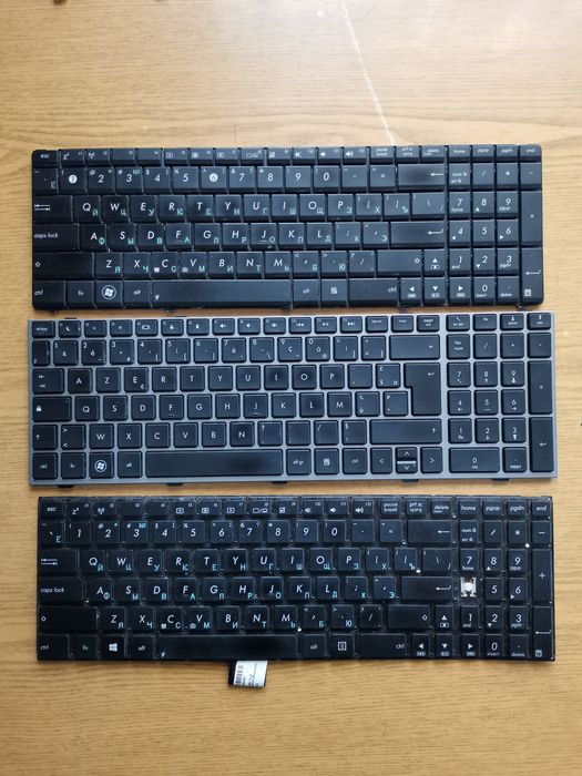 Клавіатури по клавішно