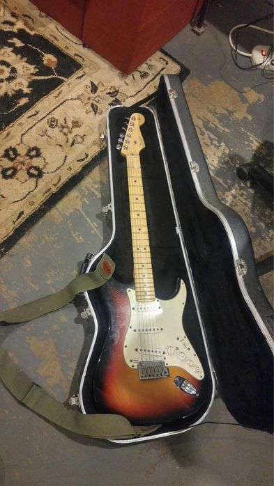 Guitarra Fender VG Stratocaster Sunburst 2007 USA - AMERICAN SERIES