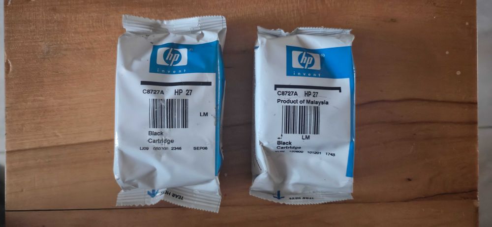 Oryginalny Tusz HP 27