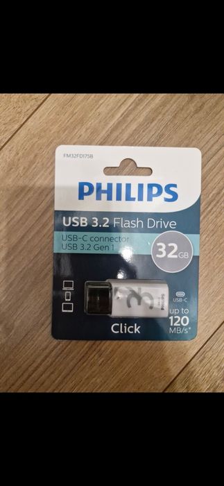 Nowy pendrive philips flash drive 32GB