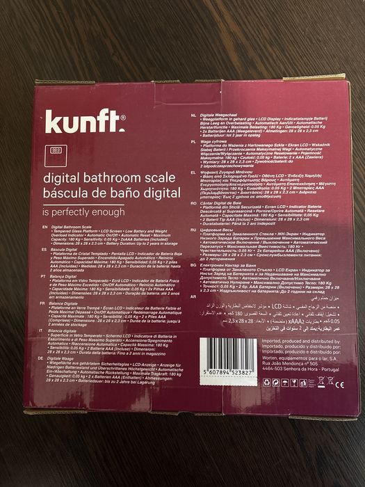 Dascula de banho digital