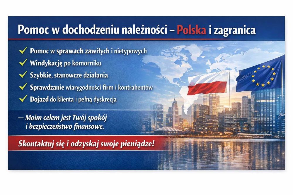Windykacja należności – Polska i zagranica