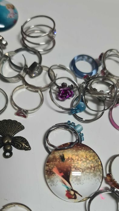 Lote Bijuteria para DIY / Manualidades / Loisirs Créatifs (Com Caixa)