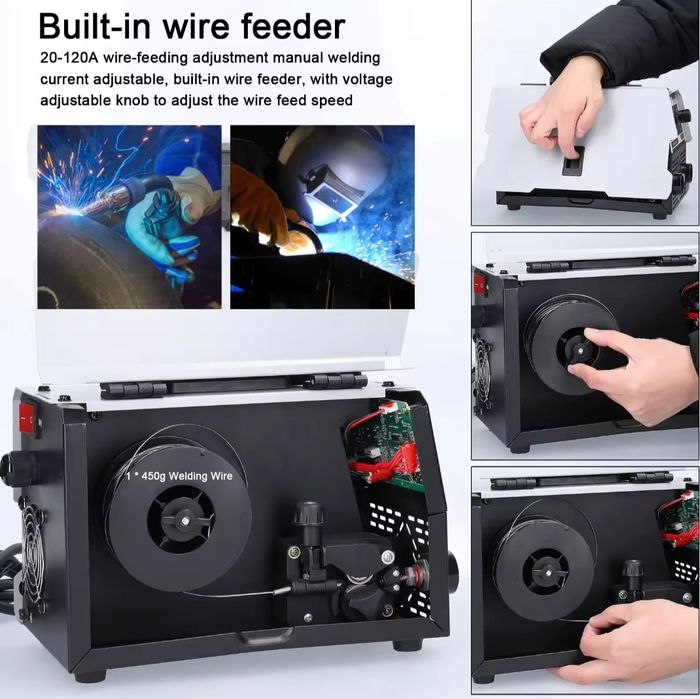 Natal *****Maquina de soldar de fio e electrode 2 em 1