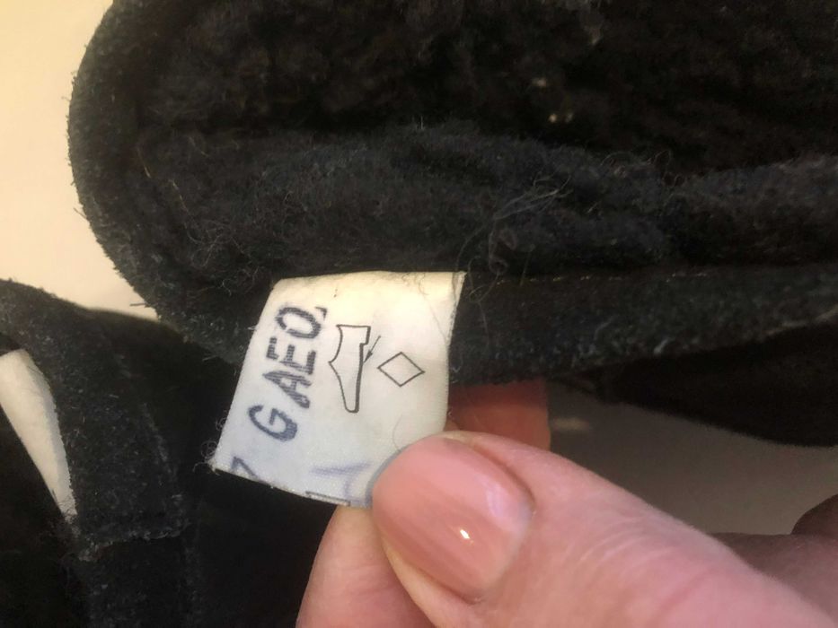 Сапожки зимние детские теплые уги нат кожа вовна 36р 23 стелька BARTEK