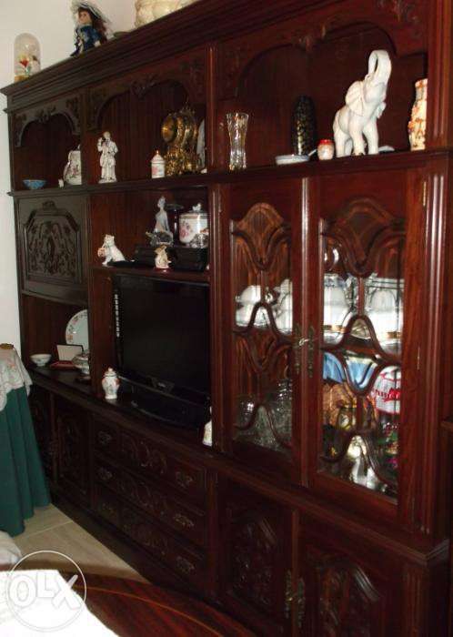 Movel completo de sala em madeira