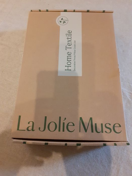 "La Jolie Muse" Capas Almofada Luxo