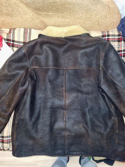 Дубленка шкіряна diverso розмір 52/L