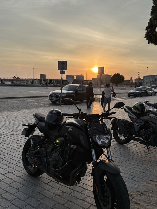 Yamaha MT-07 35 kW 2018 | Black | Full Akrapovič Exhaust System |