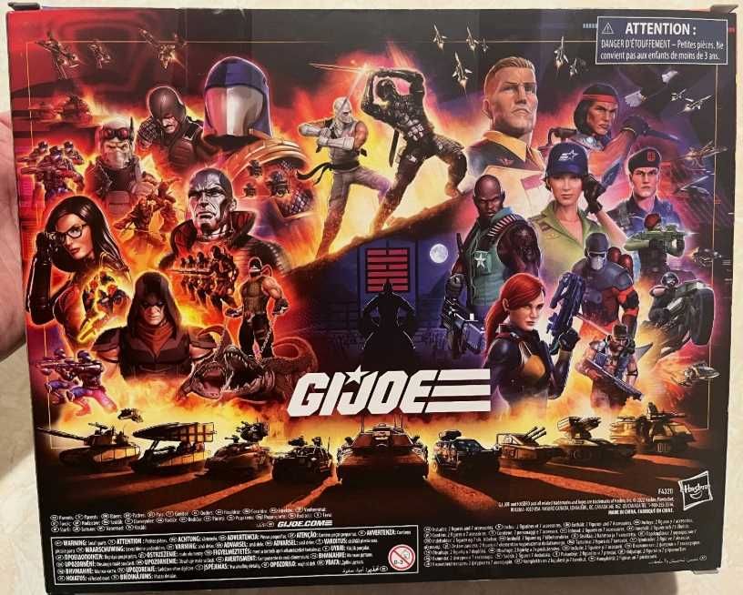 GI Joe GIJOE Classified Croc Master & Fiona #38 (NOVO SELADO)