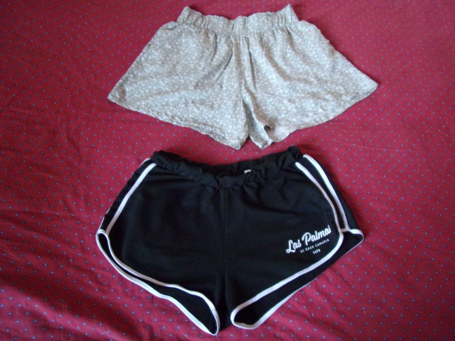 2 pary spodenki szorty damskie L