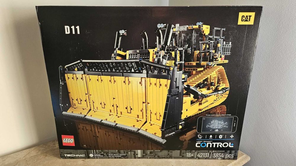 LEGO Technic 42131 Buldózer Cat® D11 Comandado Control+ 3854 Peças