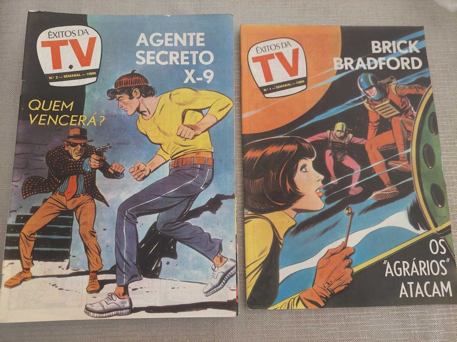 Coleção “Êxitos da TV” (anos 70) – nº 1 ao 12 completos