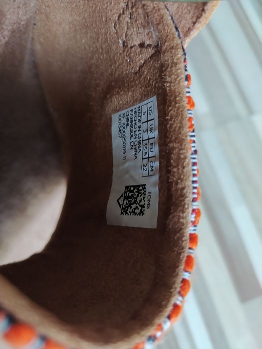 NOWE Espadryle sandały 35,5 Toms Monica Cherry Tomato