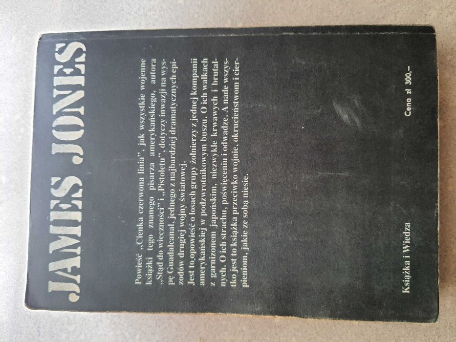 James jones Cienka Czerwona Linia