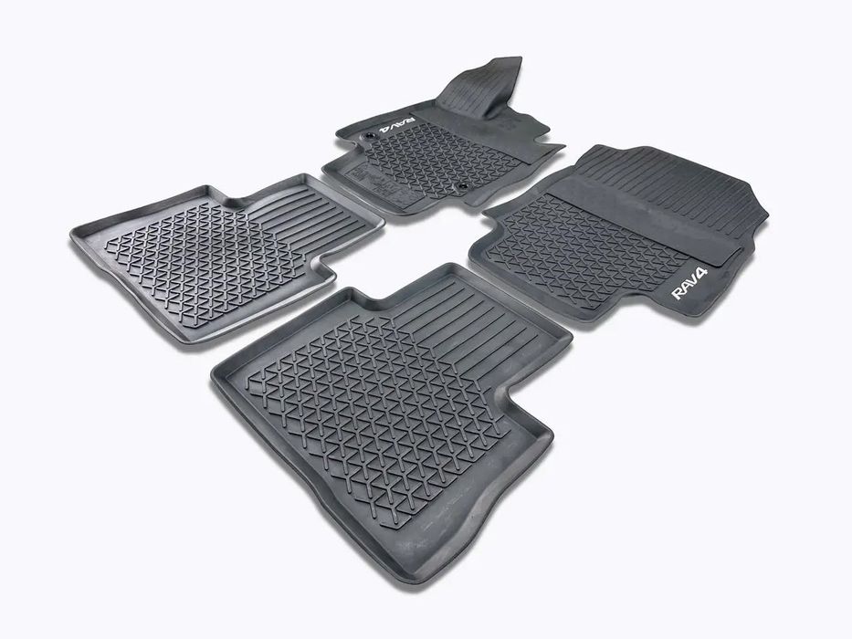 Оригінальні килимки у салон Toyota RAV4 XA50 2019- гумові