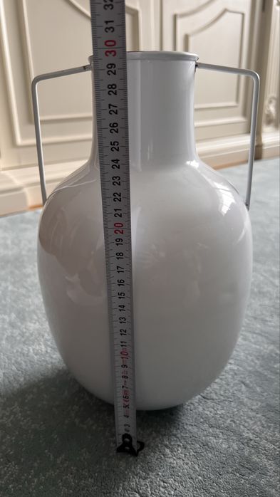 Vaso branco decorativo para flores