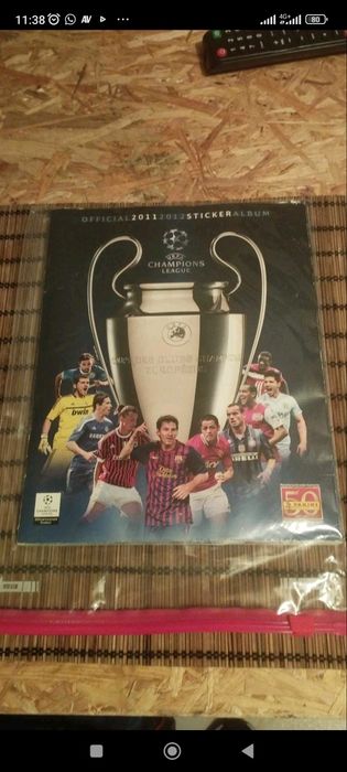 Cadernetas Champions League(ler descrição)