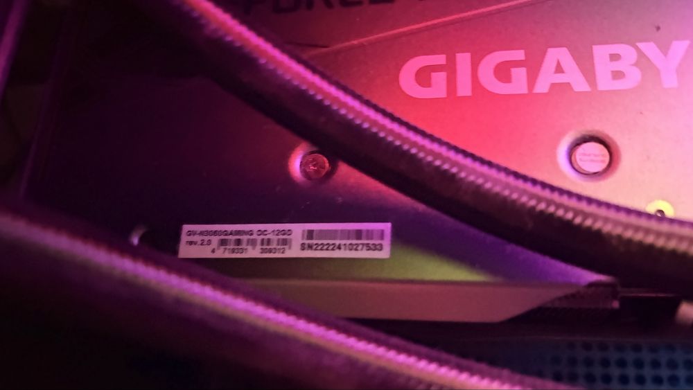 Gigabyte RTX 3060 12GB OC