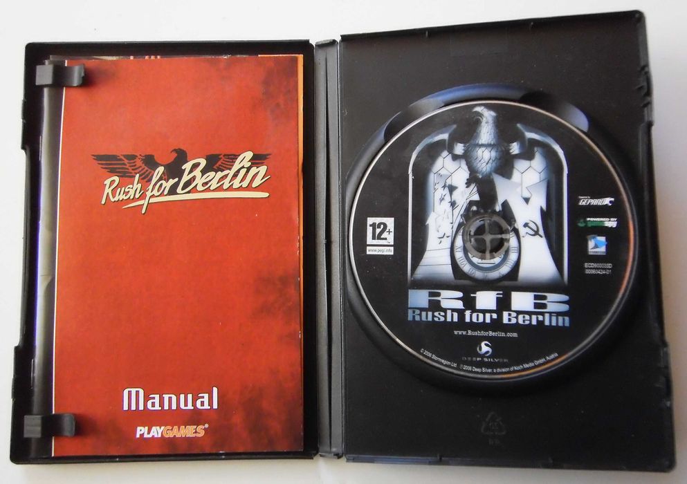 Jogo PC / DVD-ROM: "Run for Berlin" ORIGINAL e COMPLETO / Ano 2006