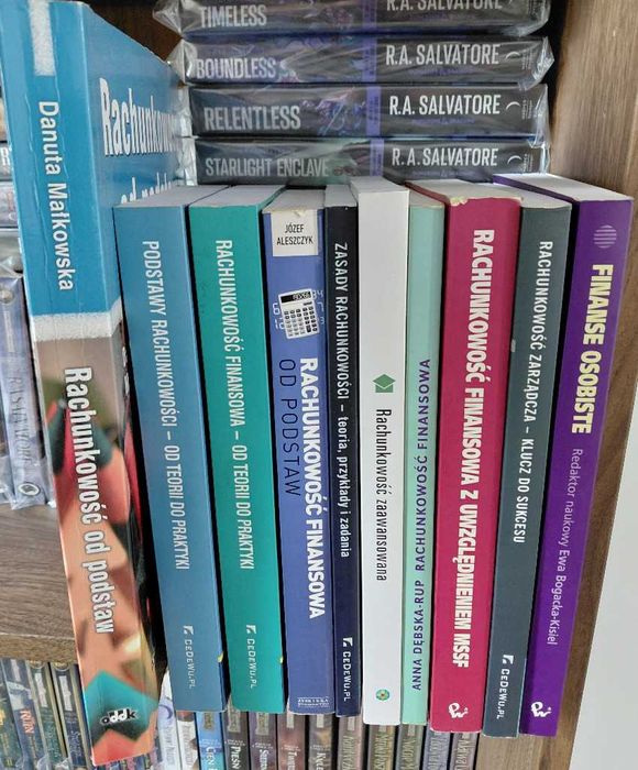 Rachunkowość  Finanse 9 książek do nauki od podstaw Szczypa Bogacka