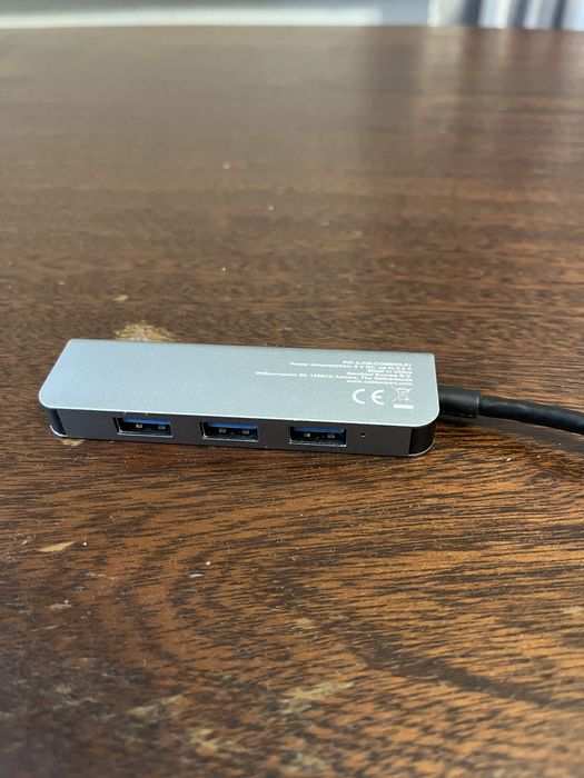 Адаптер USB-C на HDMI + USB 3.0 Cablexpert A-CM-COMBO2-01