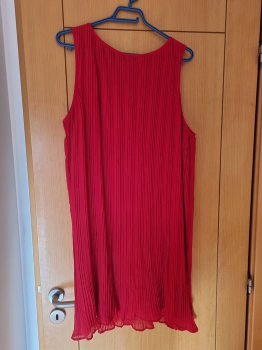 Mango Pleated Dress
