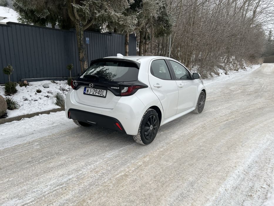 Mazda 2 Hybrid, 2022r, hatchback– Wynajem z wykupem, Bez BIK/KRD!