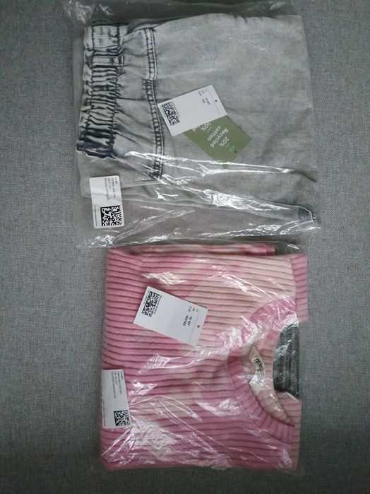 Комплект H&M. Джинси H&M. Кофта H&M. 10/12 років. Відмінний стан.