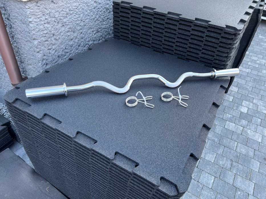 Gryf Mocno Łamany SFF 120cm 50mm chwyt 28mm 10kg Zaciski