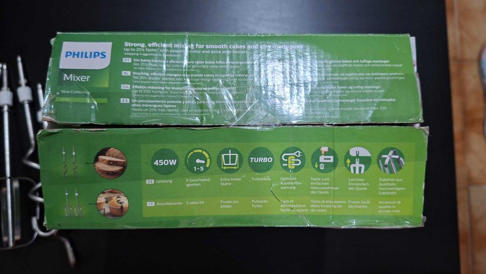 Batedeira Philips Viva Collection de 450 W