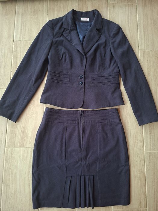 Elegancki komplet ORSAY marynarka + spódnica r. 40 L
