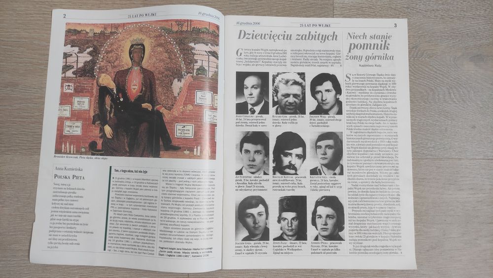 Dodatek do Gazety Wyborczej "25 lat po Wujku" 2006