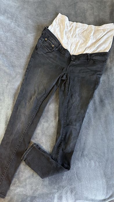 Джинси для вагітних беременных L розмір чорні