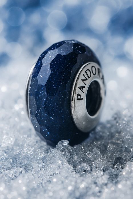 Nowy Pandora CHARMS Zawieszka Srebrna do Pandora APART Koralik