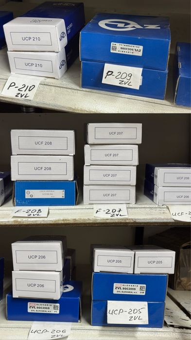 Корпусні підшипники UCP UC UCF UCFL UCT YAR YEL YET UCFC SGC