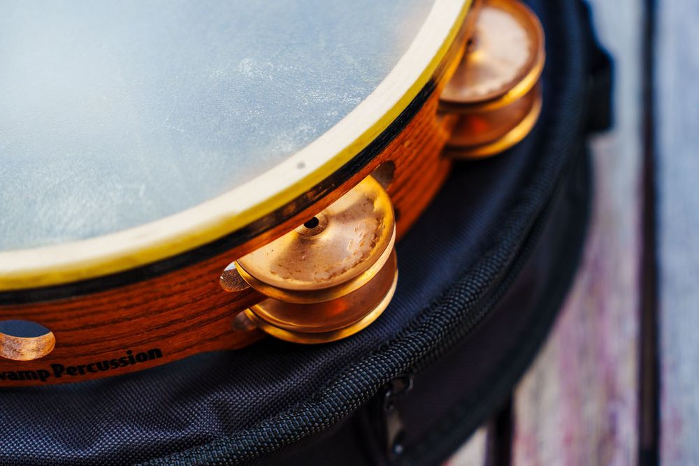 Tamburyn Black Swamp Percussion TD2 Phosphor Bronze 10" – stan bardzo dobry + case Faktura VAT 23%