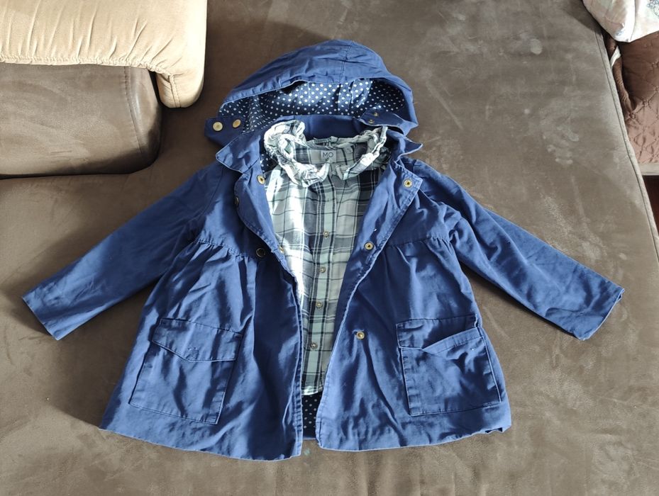 Conjunto casaco e camisa 4-5 anos