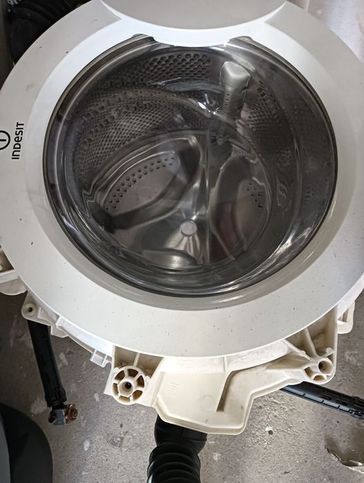 Motor e tambor de maquina de lavar roupa indesit