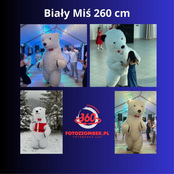 Nowość 2026 Magnesy / Fotobudka AI/ Klasyczna/ 360 /Biały Miś /Barmix