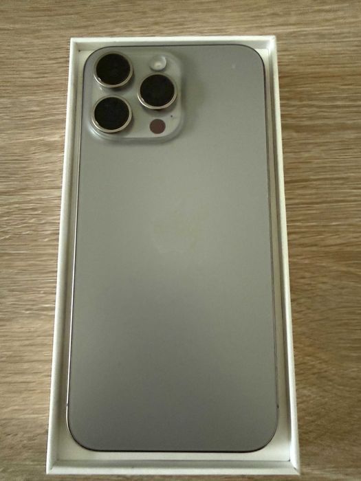 iPhone 15 Pro Max 256GB Natural Titanium | NOWA BATERIA 100%