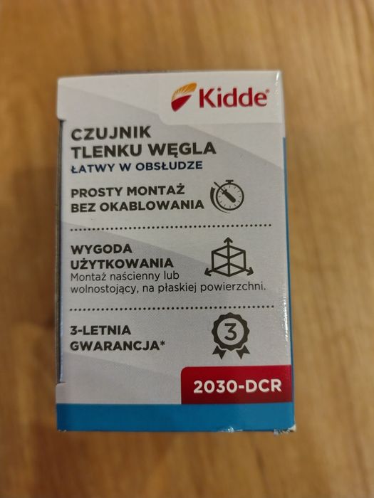 Czujnik czadu czujnik tlenku węgla Kidde 2030 DCR