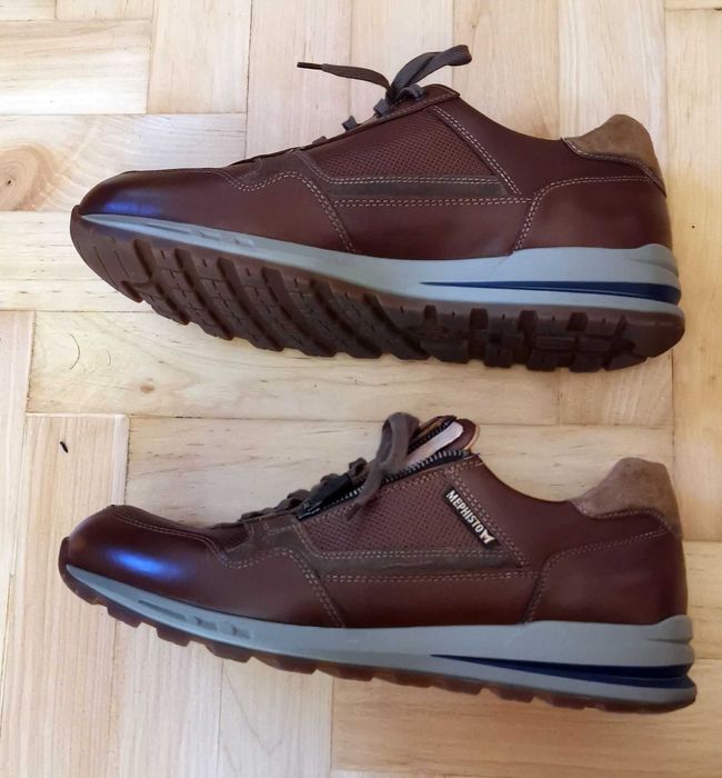 Mephisto Bradley Chesnut buty sneakersy skórzane  30 45 46