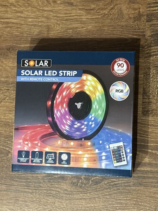 Ledy  solar led strip plus pilot