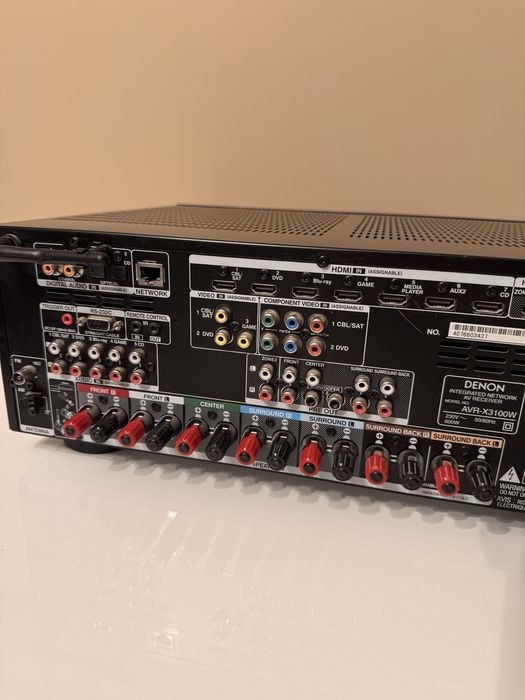 Denon AVR-X3100W - amplituner kina domowego 7.2 HD