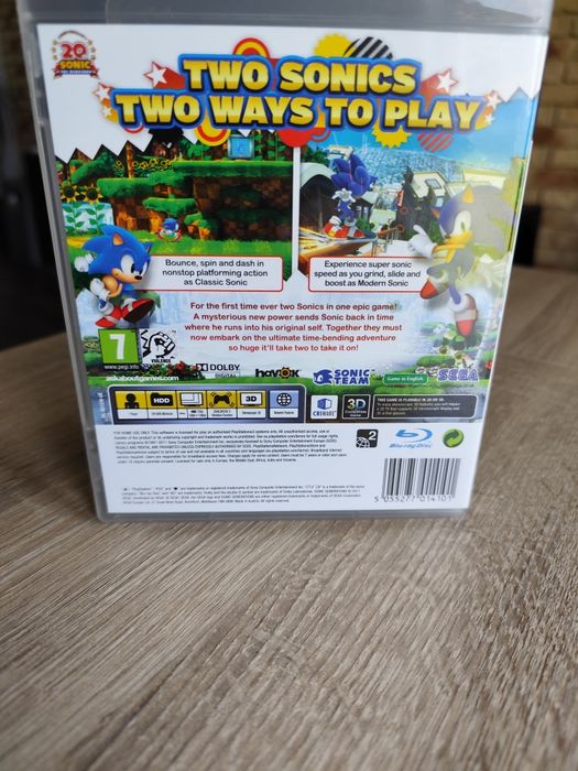 Sonic Generations PlayStation 3/ Ps3